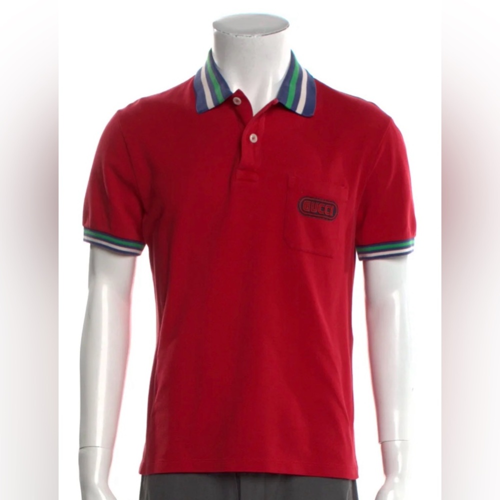 Gucci logo polo